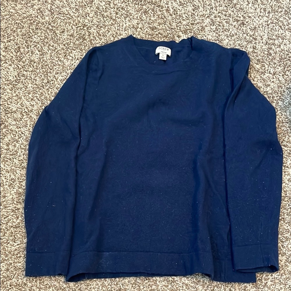 J.Crew Navy Blue Sweater
